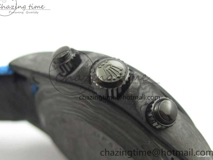 Edition Dial Daytona DIW Strap Blue Carbon A4130 Light Blue OMF Best Light Nylon on 1123